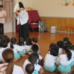 米山台神社の神主さんにお祓いをしてもらったよ！