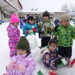 ⛄雪だるまさんと一緒に⛄