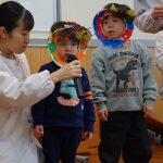 お面を紹介したよ👹