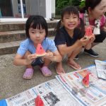 美味しくてみんなですいかたくさん食べました🍉