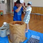 力いっぱいついたよ！