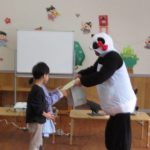 手洗いマスター、おめでとう！