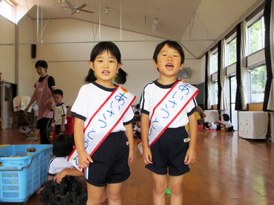 順次登園・視診